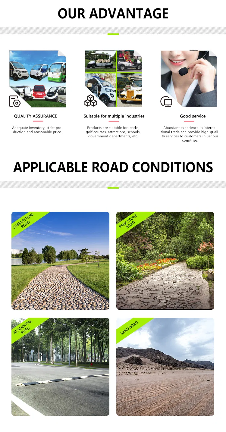 48V 4kw Haike Container 2400*1190*1800mm Shandong, China 2 Person Golf Cart